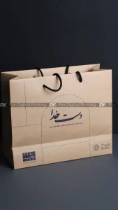 محصول شاپینگ بگ کاغذی چاپ دیجیتال پیکس